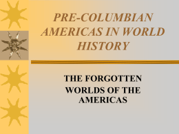 LATIN AMERICA IN WORLD HISTORY