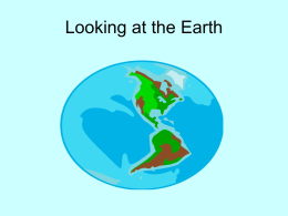 Looking at the Earth
