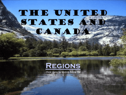US/Canada Regions ppt