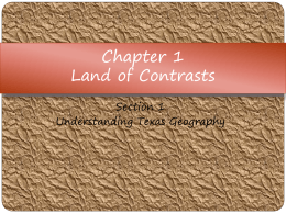 Chapter 1 Land of Contrasts