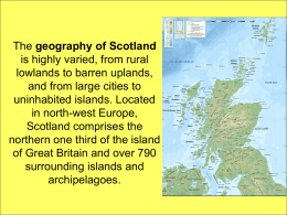 geography of Scotland