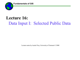 Accessing and Using Public Data