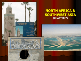 Geog2150/Ch7_ North Africa & SW Asia