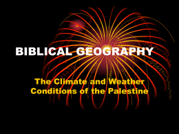 biblical geography