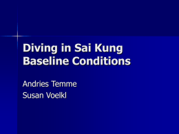 Diving in Sai Kung: