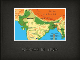 biomes in india