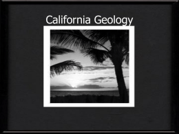 California Geology - PSUSDscienceresources