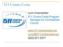 Successful Funding and Resources - Contra Costa County Climate