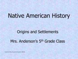 Native American Jeopardy - Anderson-Technology-508