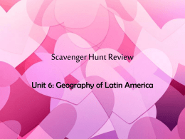 Scavenger Hunt Review