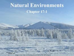 Natural Environments