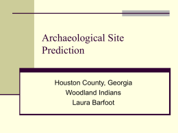 Archaeological Site Prediction