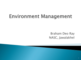 Major causes - NASC Document Management System