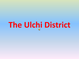 The Ulchi District