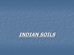 INDIAN SOIL