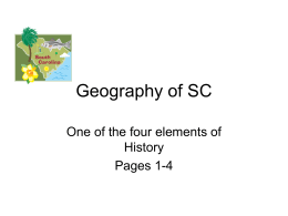 Geography of SC