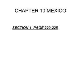 chapter 10 mexico