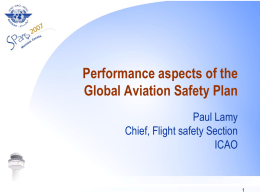 Global Aviation Safety Roadmap