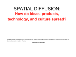 Spatial Diffusion