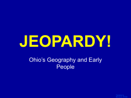 Jeopardy Review Unit 1