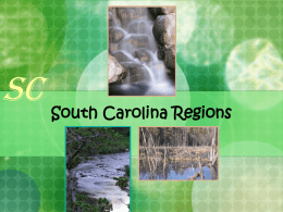 South Carolina Landforms