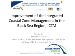 Improvement of the Integrated Coastal Zone