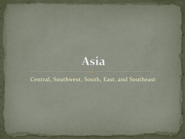 Asia - RCSD