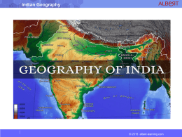 Indian Geography - Albert