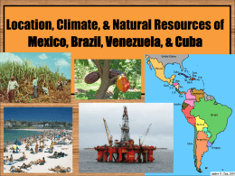 Location, Climate, Natural Resources