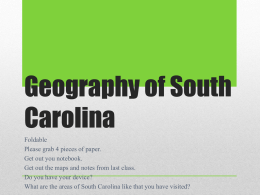 Geography of South Carolina