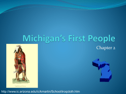 Michigan`s First People