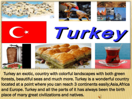 Presentation Of Turkeyx - Lets-watch-the