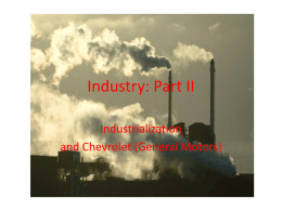 Industry: Part II