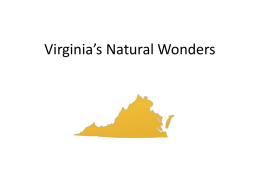 Virginia*s Natural Resources
