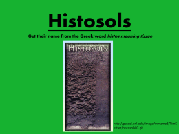 Histosols