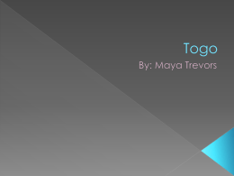 Togo- Maya Trevors.ppsx