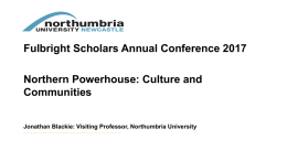 Fulbright Scholars Conference