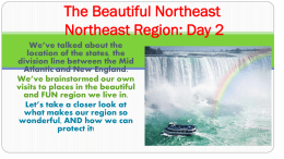 Lesson 2: The Beautiful Northeast PPT