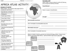 Atlas Activity 2014