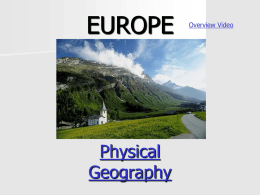 europe - slhsworldgeography