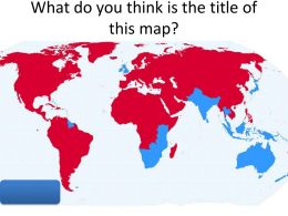 How do Geographers study the globe?
