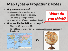 Map Projection Notes