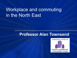 Alan Townsend Workplace and Commuting Phase 1