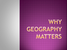 Why is Geography Important_1x