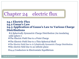 chapter 24 gauss law