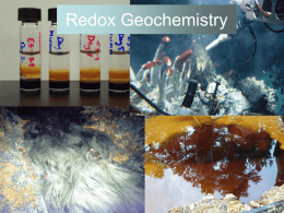 Redox Geochemistry