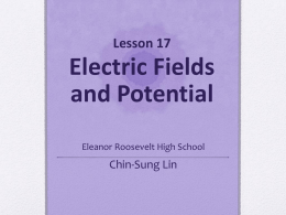 Electric Field - Eleanor Roosevelt High School