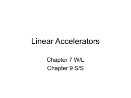Linear Accelerators