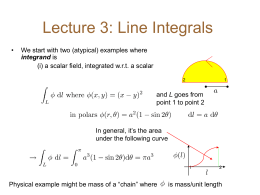 Lecture 1: Introductory Topics