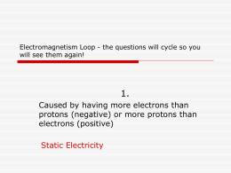 Level 2 Electromagnetism Loop Answers